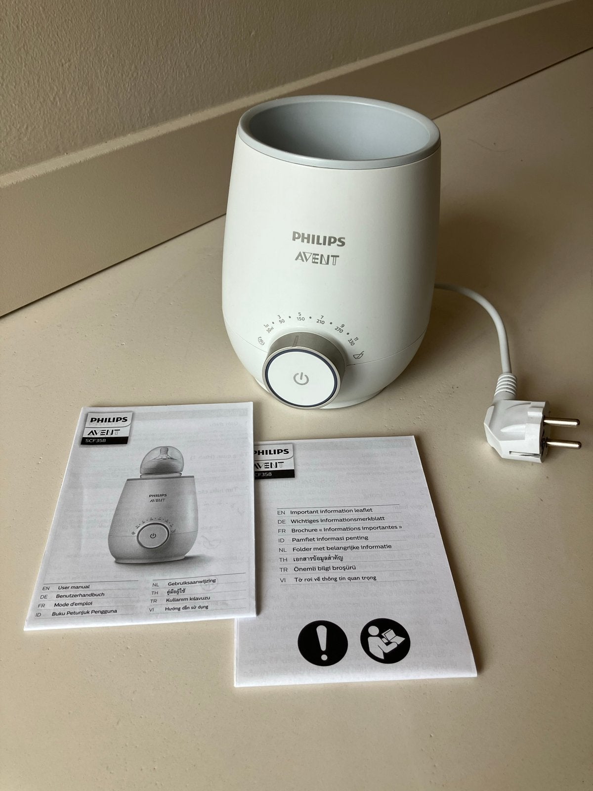 Philips AVENT Flessenwarmer SCF358/00 - Snel en Veilig, Kinderen en Baby's, Babyvoeding en Toebehoren, Ophalen, Zo goed als nieuw