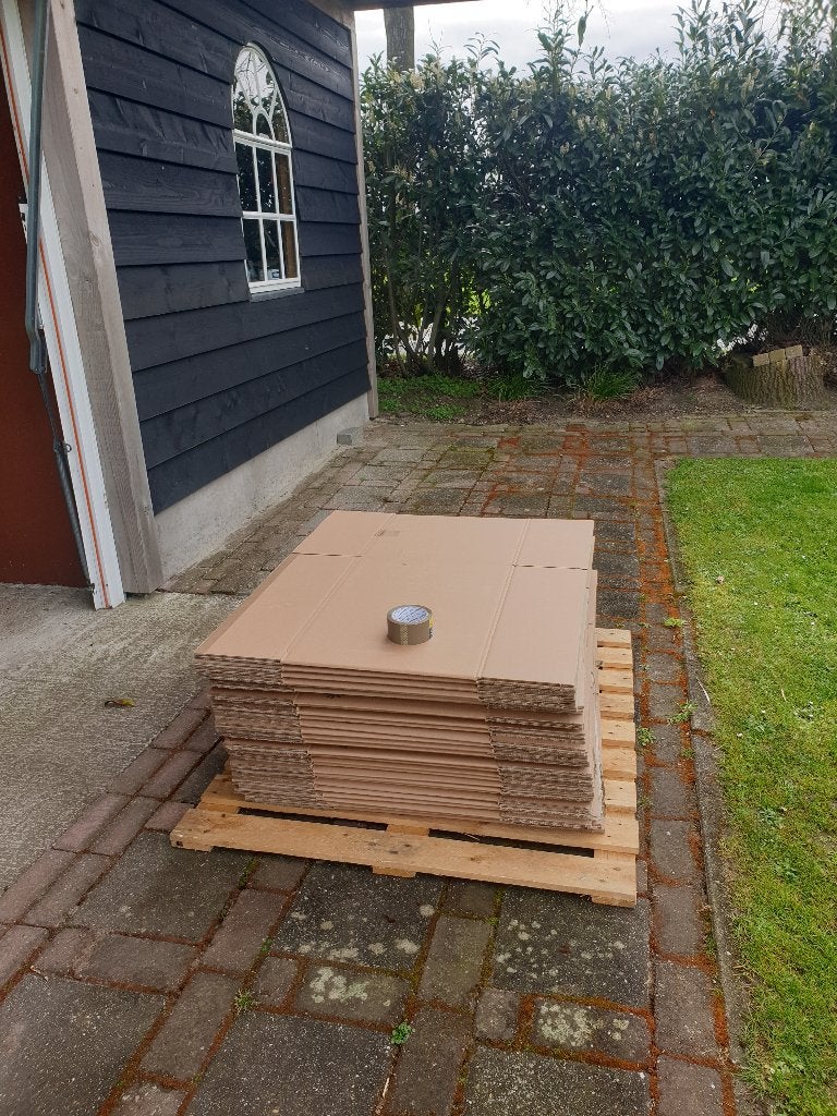 Dozen Verhuisdozen, Ophalen, 40 tot 60 cm, Opvouwbaar, 50 tot 75 cm
