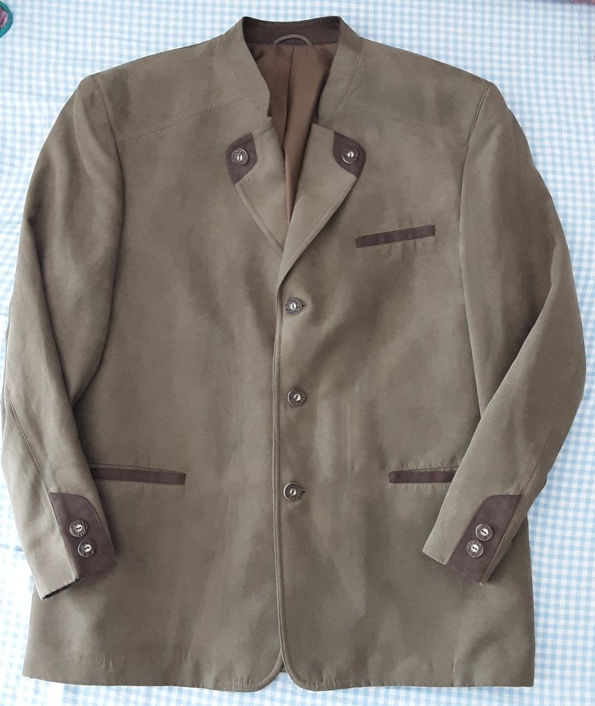 Traditionele Alpenhorn  Adler blazer  met vilten hoed, Ophalen, Alpenhorn, Maat 46/48 (XL) of groter, Zo goed als nieuw