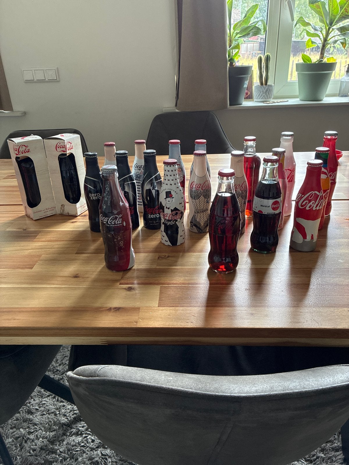 Coca-Cola verzameling: diverse flessen, Verzamelen, Ophalen, Gebruikt