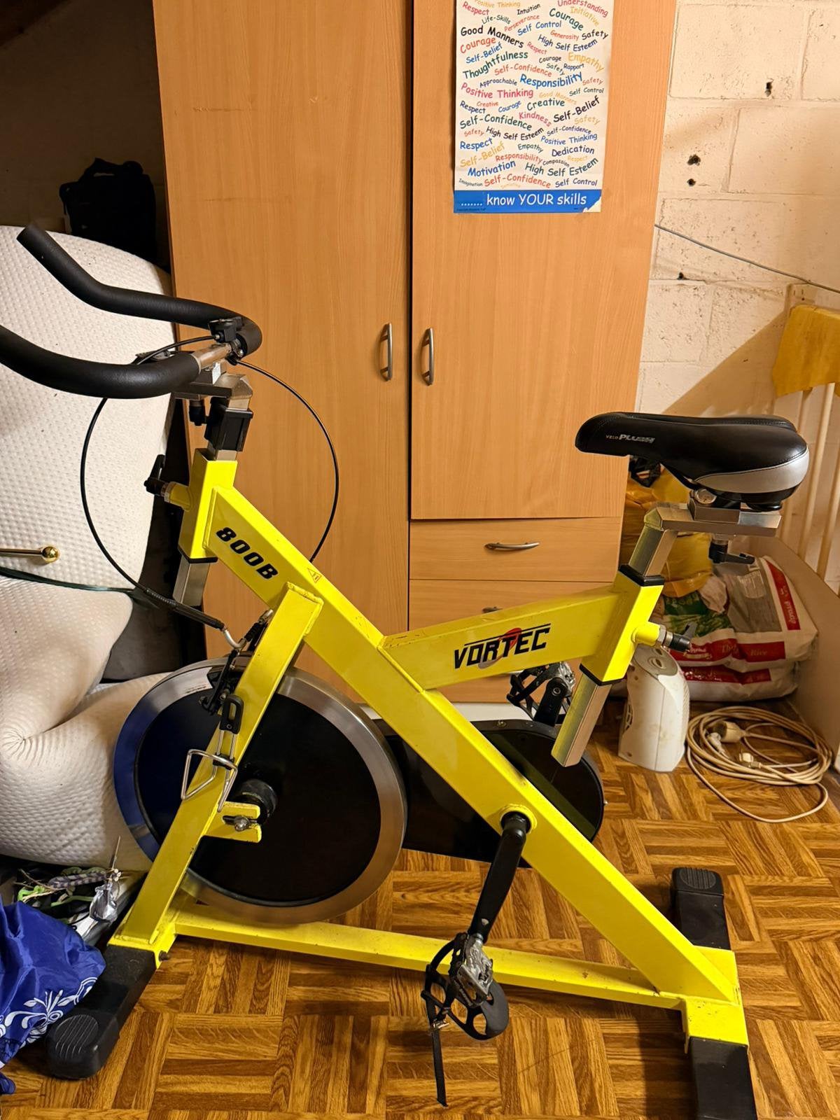 Spinningfiets, Sport en Fitness, Ophalen, Gebruikt, Spinningfiets