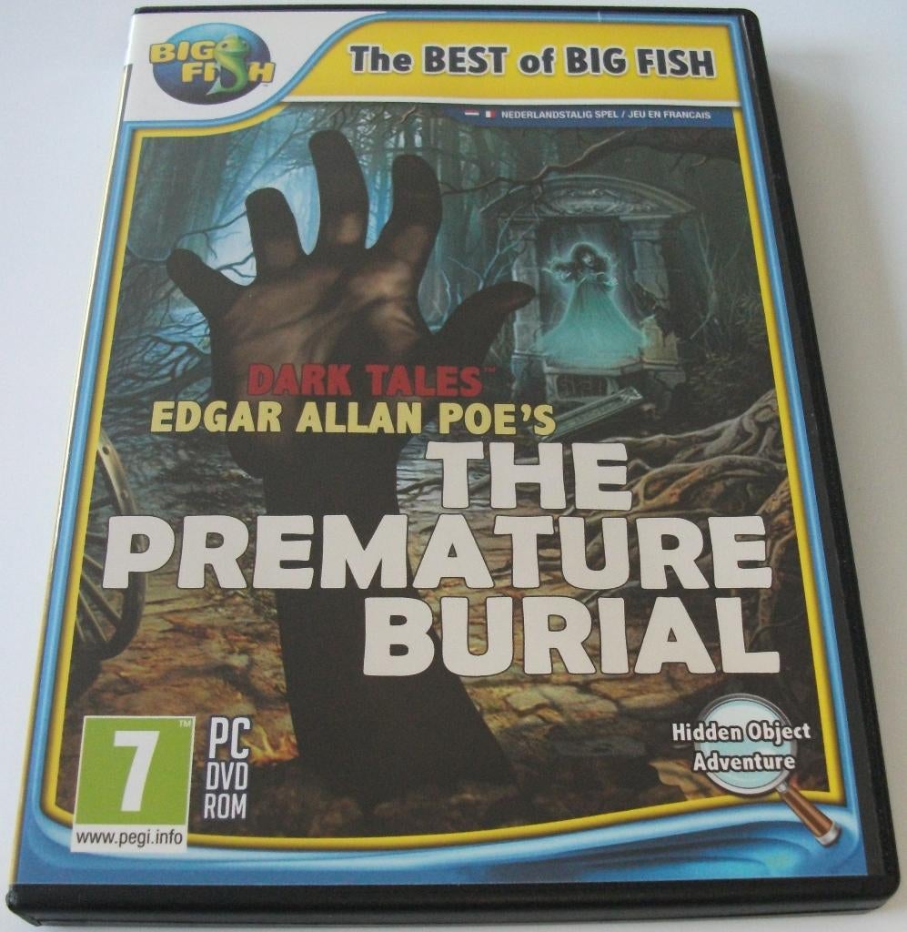 PC Game *** DARK TALES 3 *** The Premature Burial, Puzzel en Educatief, 1 speler, Ophalen of Verzenden, Zo goed als nieuw
