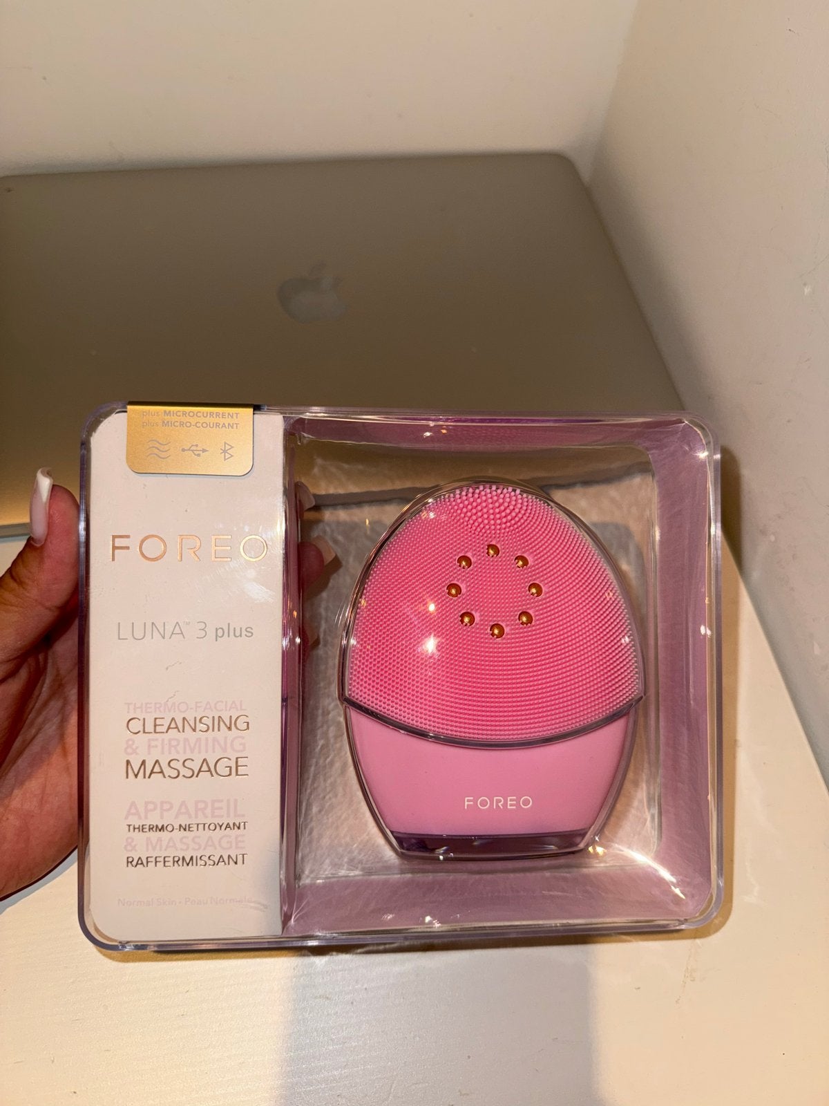 Foreo LUNA 3 plus gezichtsreiniging, Ophalen of Verzenden, Nieuw, Overige typen