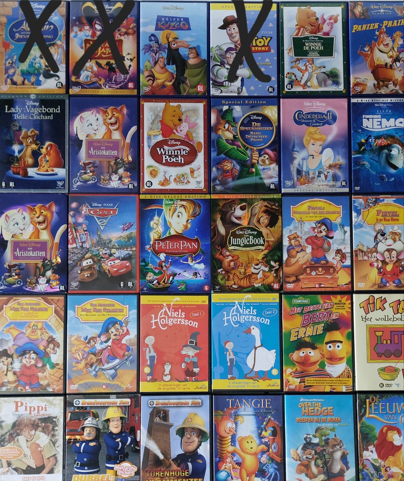 Dvd's Walt Disney eb en andere, Alle leeftijden, Ophalen of Verzenden, Zo goed als nieuw