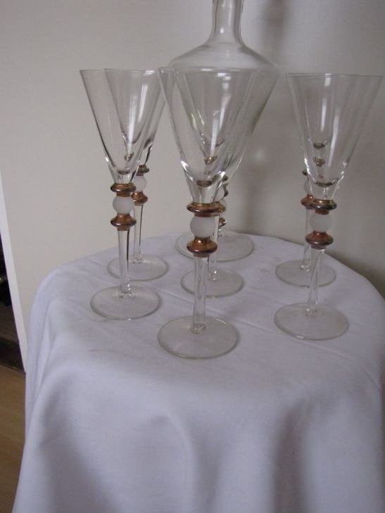 Champagne glazen, Antiek en Kunst, Verzenden