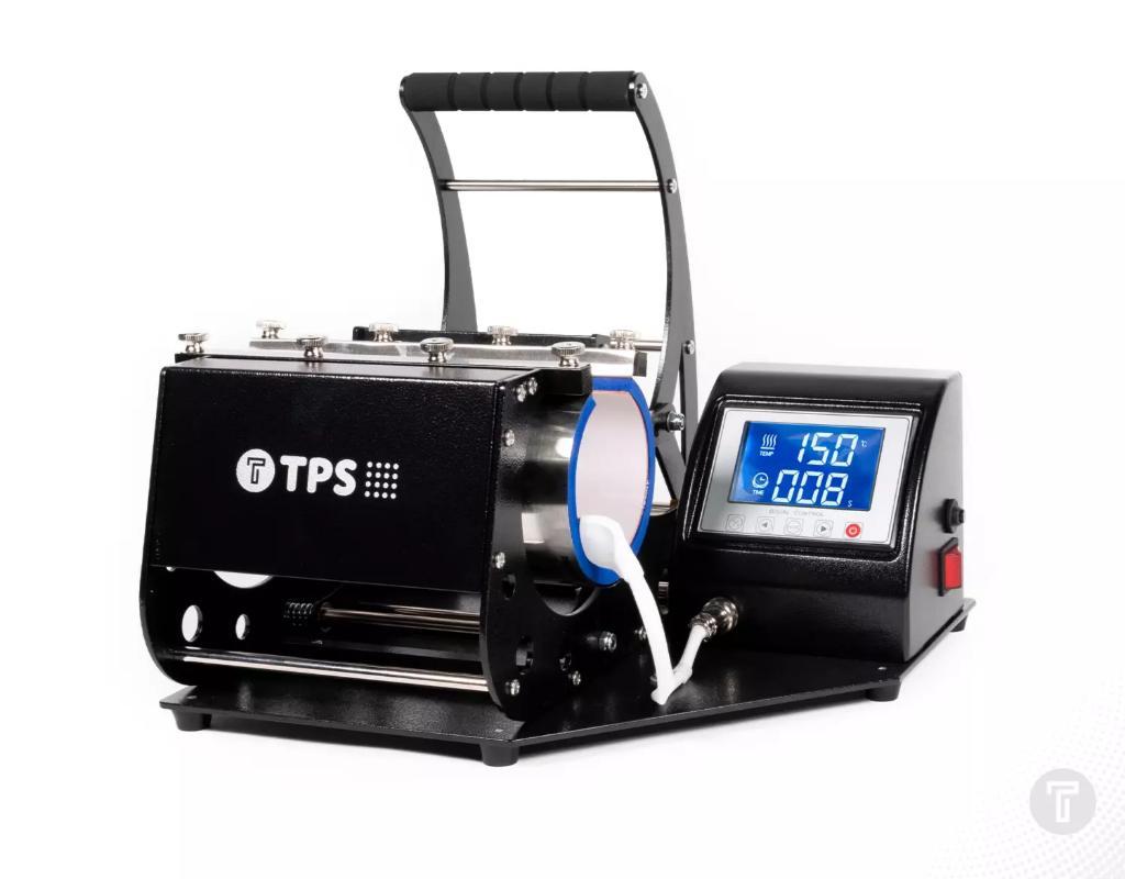 TPS Mug Press (8-in-1) Mokkenpers, Hobby en Vrije tijd, Knutselen, Zwart, Overige thema's, Handgemaakt, Zo goed als nieuw