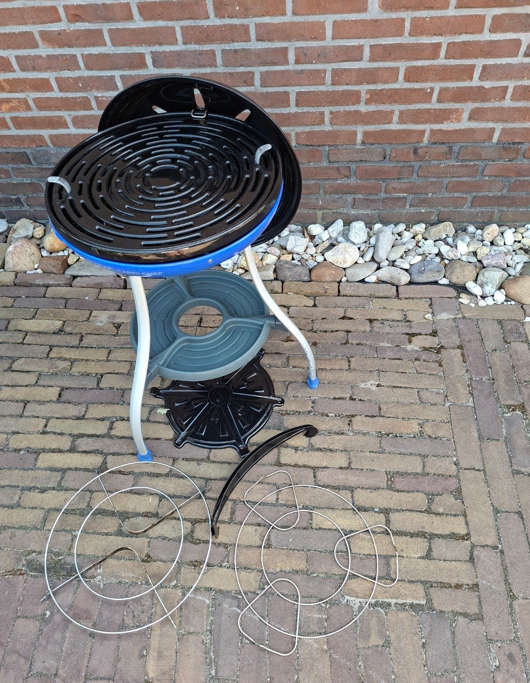 Zo goed als nieuwe Cadac Carri Chef BBQ - 43 cm, Tuin en Terras, Ophalen, Zo goed als nieuw, Cadac