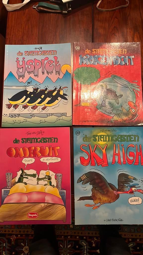 16 stripboeken De Stamgasten, Boeken, Stripboeken, Meerdere stripboeken, Ophalen of Verzenden, Gelezen
