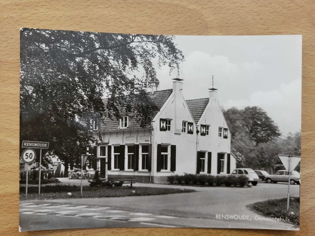 ansicht Renswoude gemeentehuis, Ophalen, Voor 1920, Utrecht
