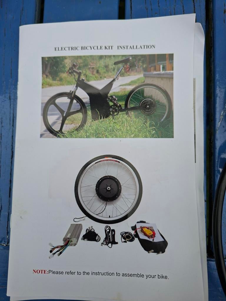 Elektrische fiets ombouwset (excl. achterwiel), Ophalen of Verzenden