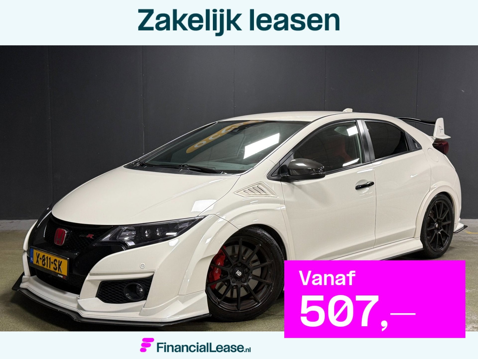Honda Civic 2.0 Type R GT|KEYLESS|PDC|CRUISE|CLIMATE|BLUETOO, Gebruikt, Euro 6, 4 cilinders, 4 stoelen