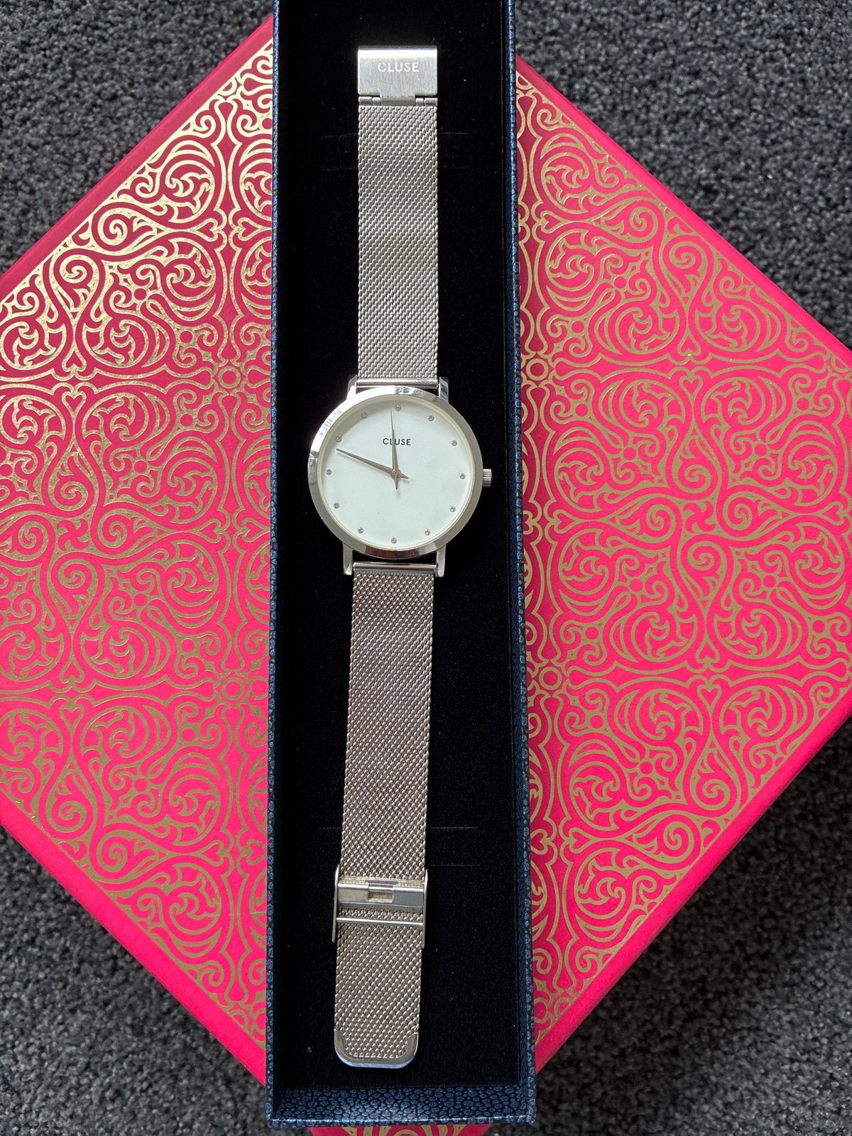 Cluse Dameshorloge, Sieraden, Tassen en Uiterlijk, Horloges | Dames, Overige merken, Staal, Gebruikt, Staal