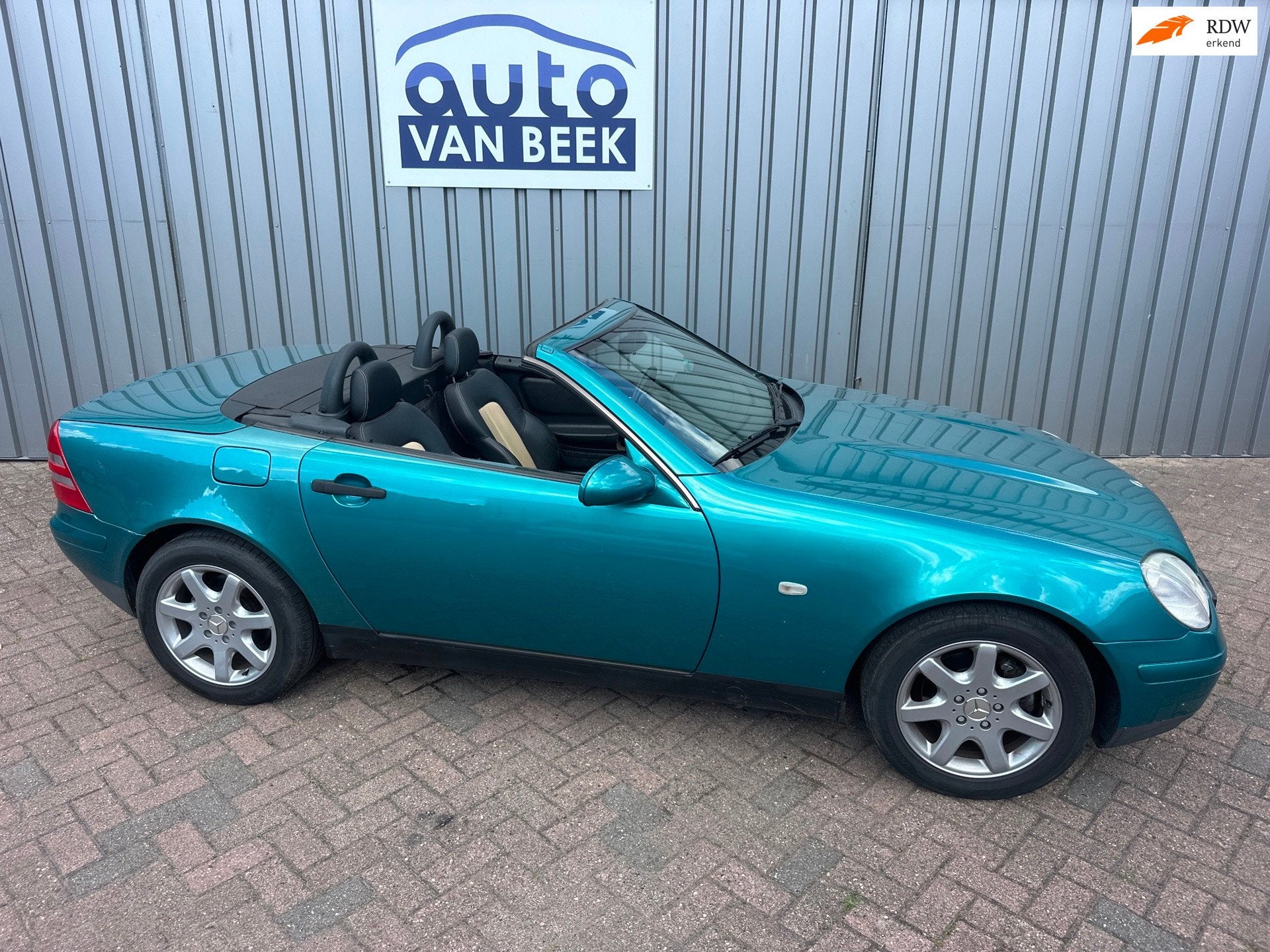 Mercedes-Benz SLK-klasse 200, Auto's, Euro 2, 1998 cc, Gebruikt, 4 cilinders