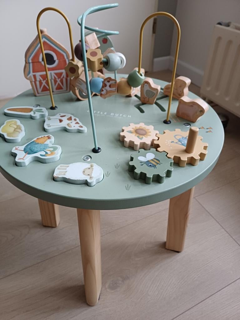 Little dutch activiteiten tafel, Ophalen, Rechthoekig, 50 tot 100 cm