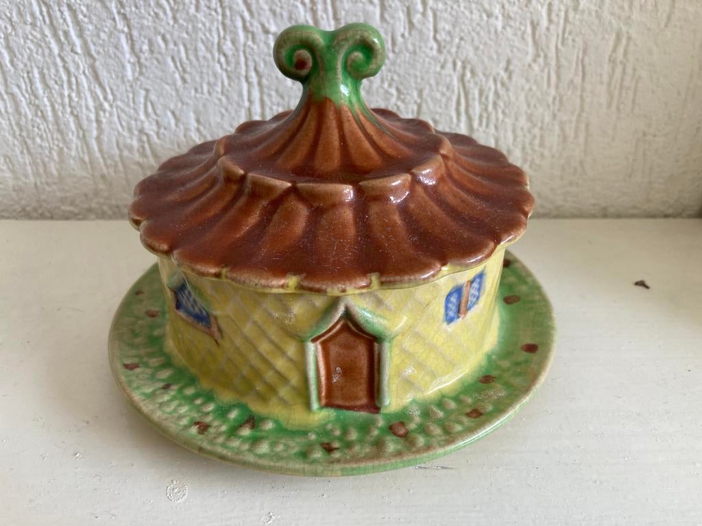 Shorter & Son Cottage Ware botervloot, Antiek en Kunst, Antiek | Servies los, Ophalen of Verzenden