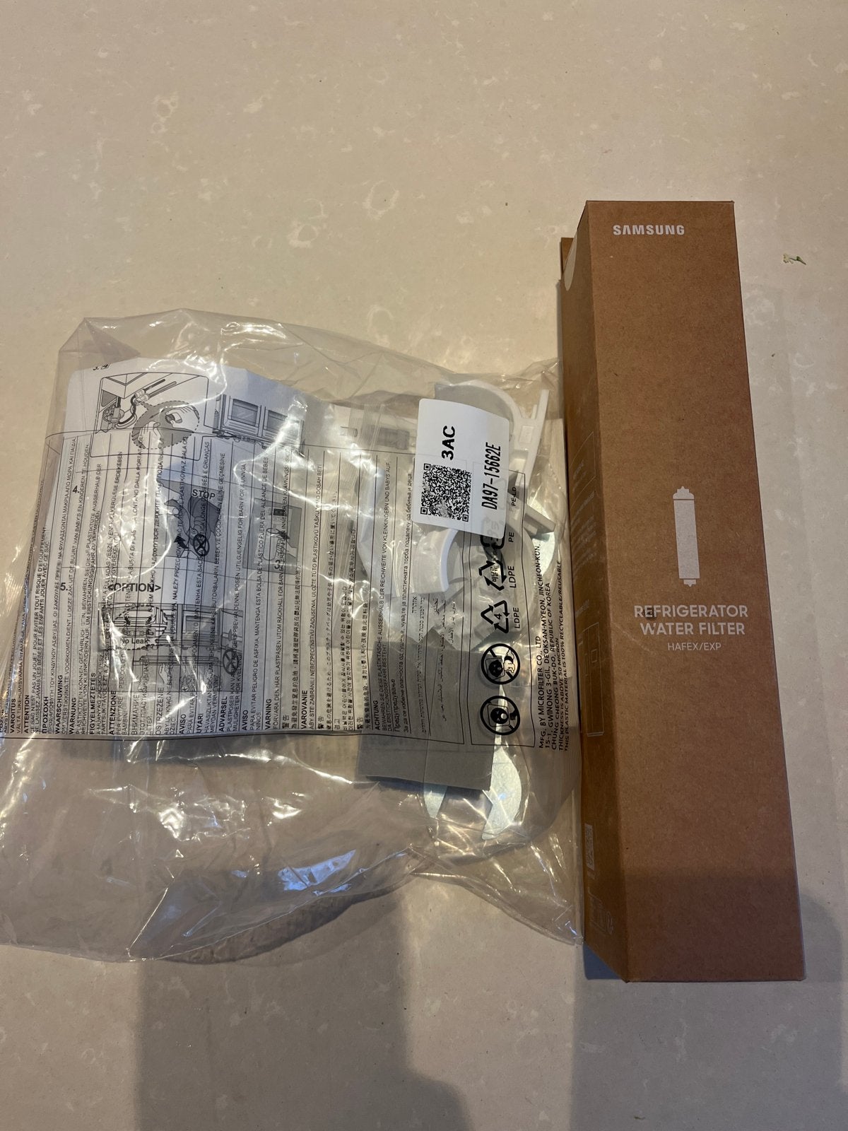 Samsung Koelkast Waterfilter HAFEX/EXP DA97-15662E, Ophalen of Verzenden, Nieuw