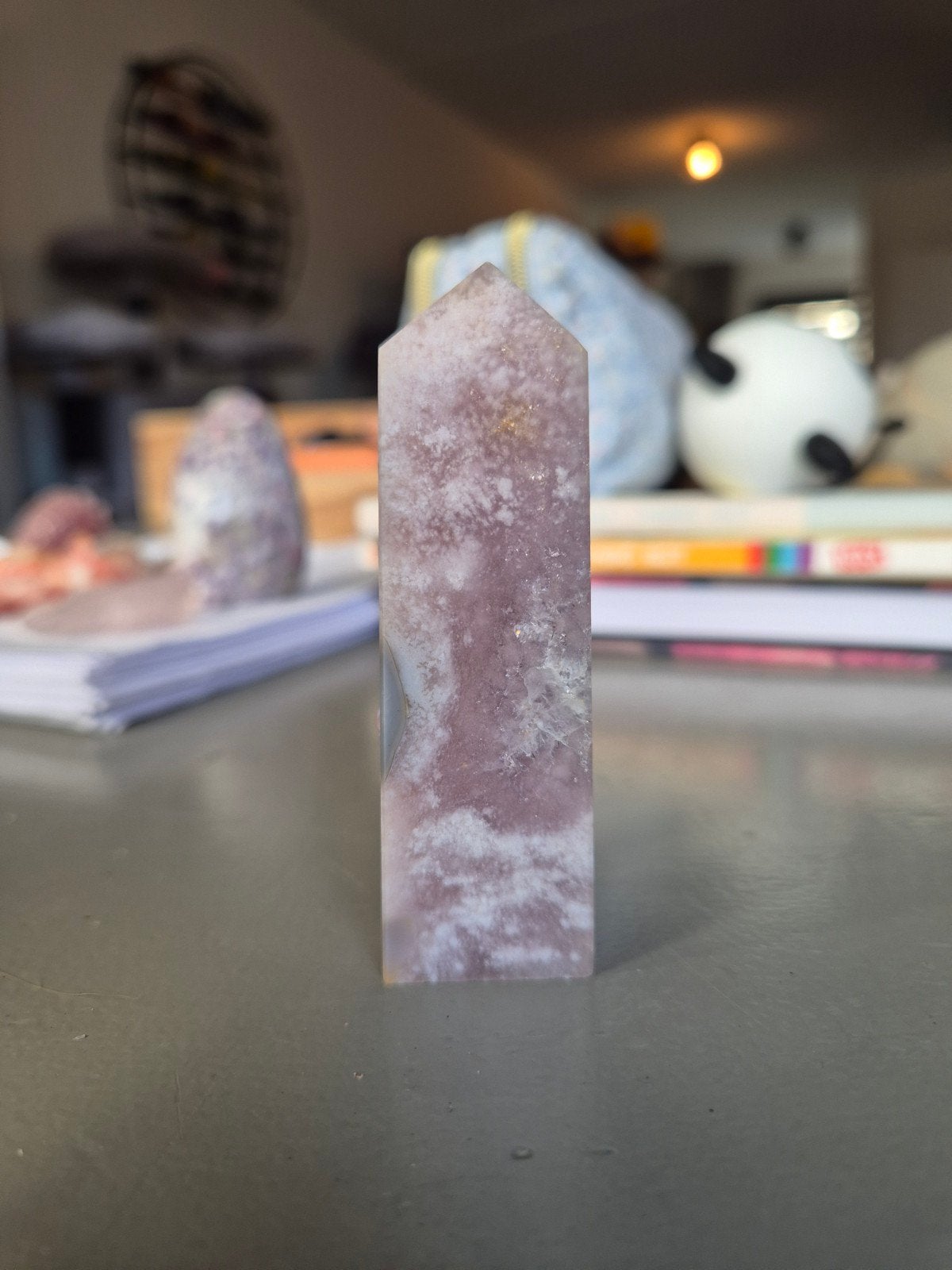 Torentje roze amethist, Ophalen of Verzenden