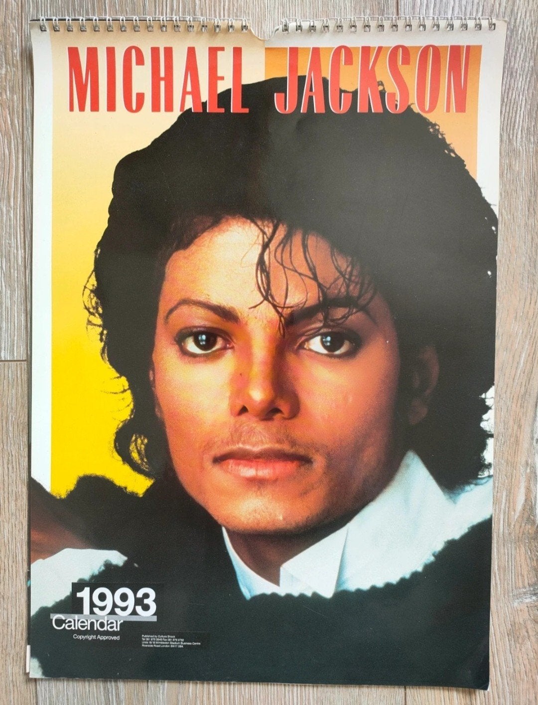 Michael Jackson/ Kalender 1993, Verzamelen, Ophalen