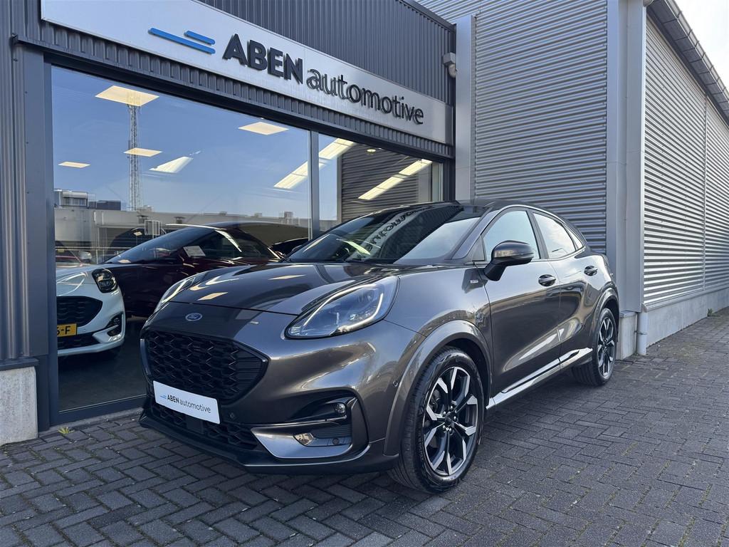 Ford Puma 1.0 EcoBoost 125PK ST-Line X Automaat (WINTER PACK, 125 pk, Zwart, 1226 kg, Origineel Nederlands