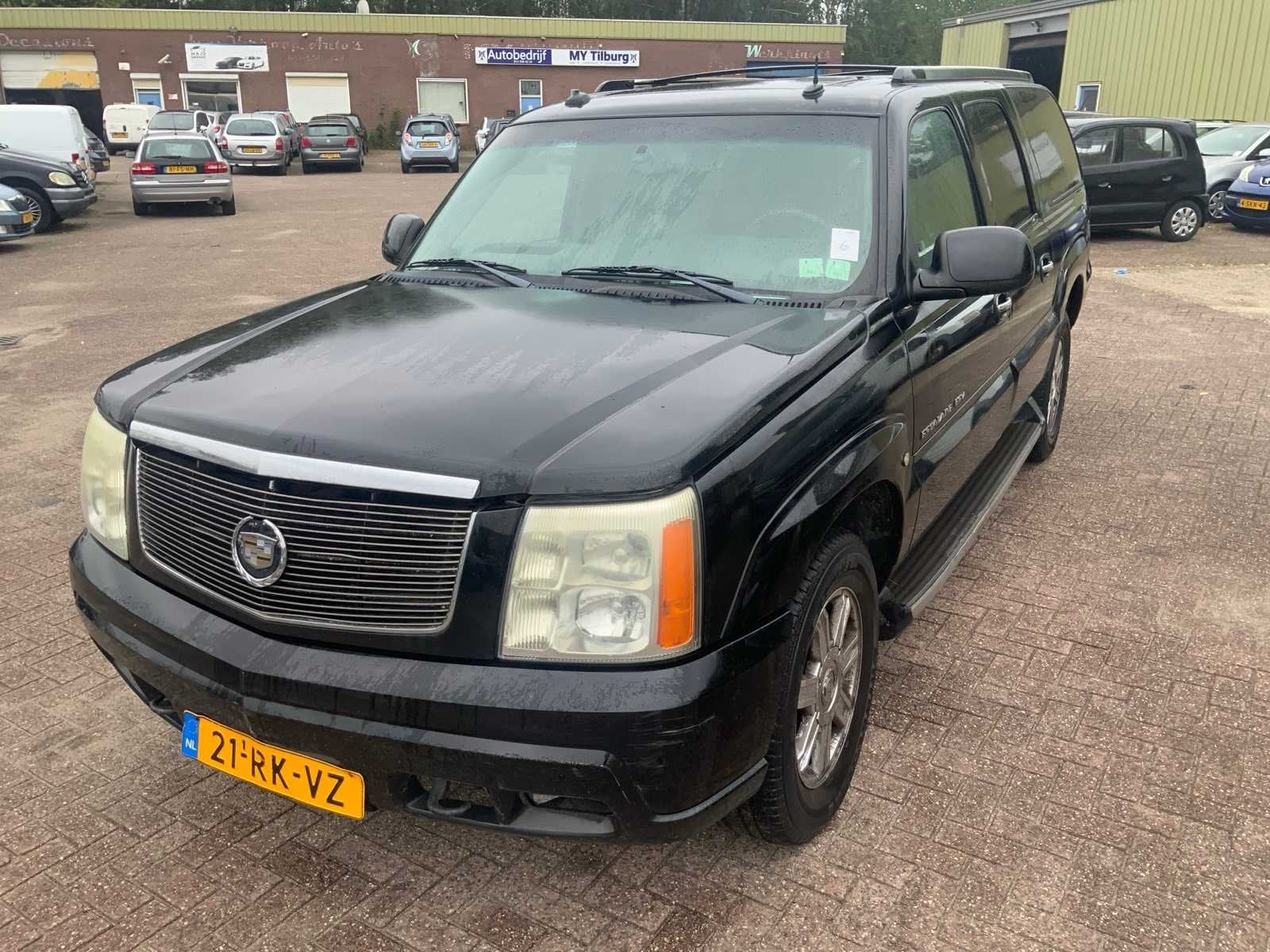 2004 Cadillac Escalade 6.0-V8 Personenauto, Auto's, 700 kg, 7 stoelen, Zwart, Bedrijf