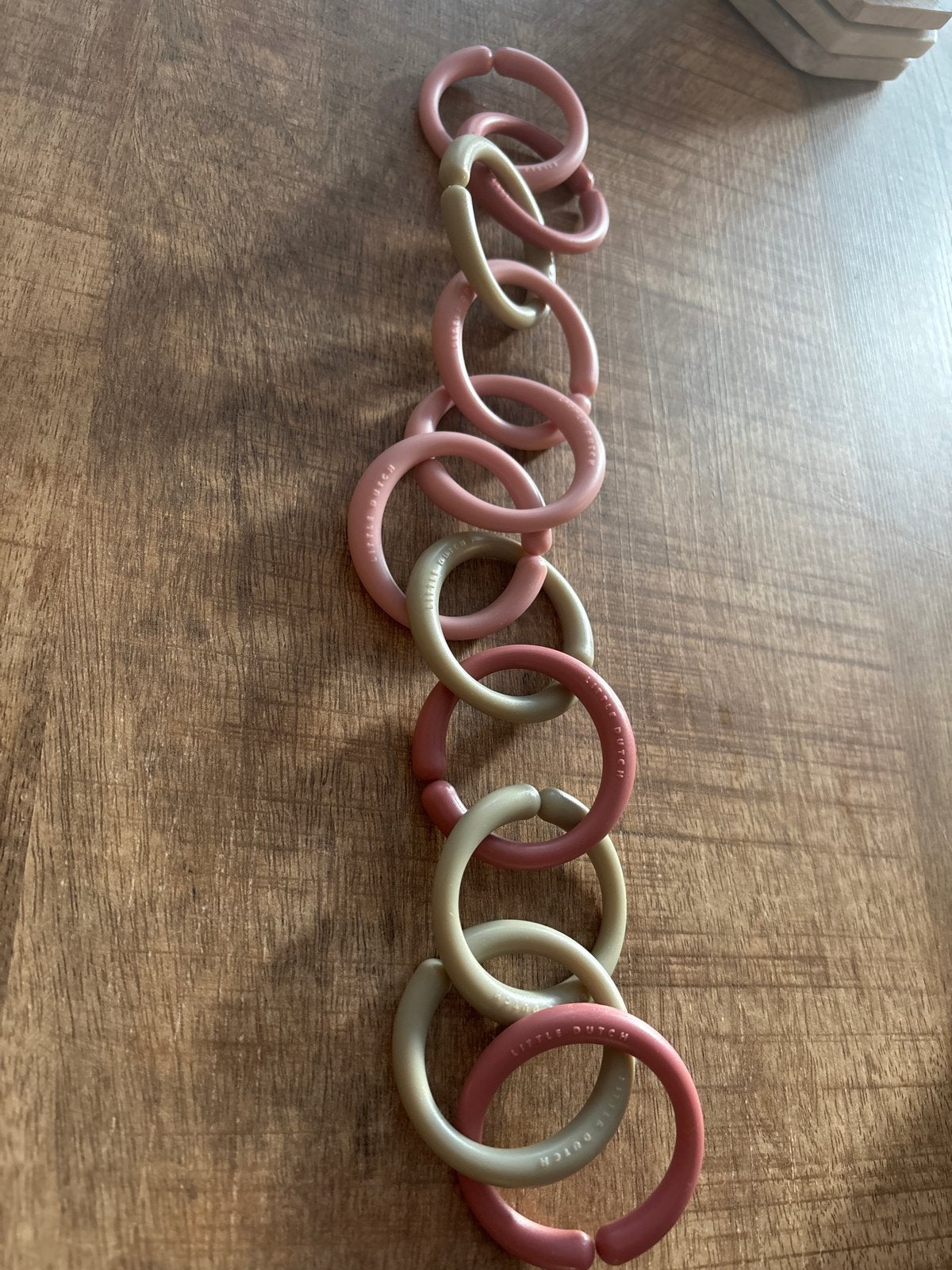 Little Dutch speelgoedringen - roze/beige, Ophalen of Verzenden, Gebruikt, Overige typen