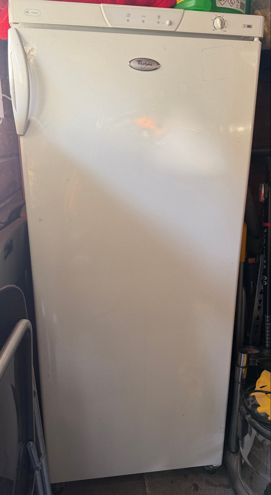 Whirlpool Vriezer, Gebruikt, 140 tot 160 cm, Ophalen, Vrieskast
