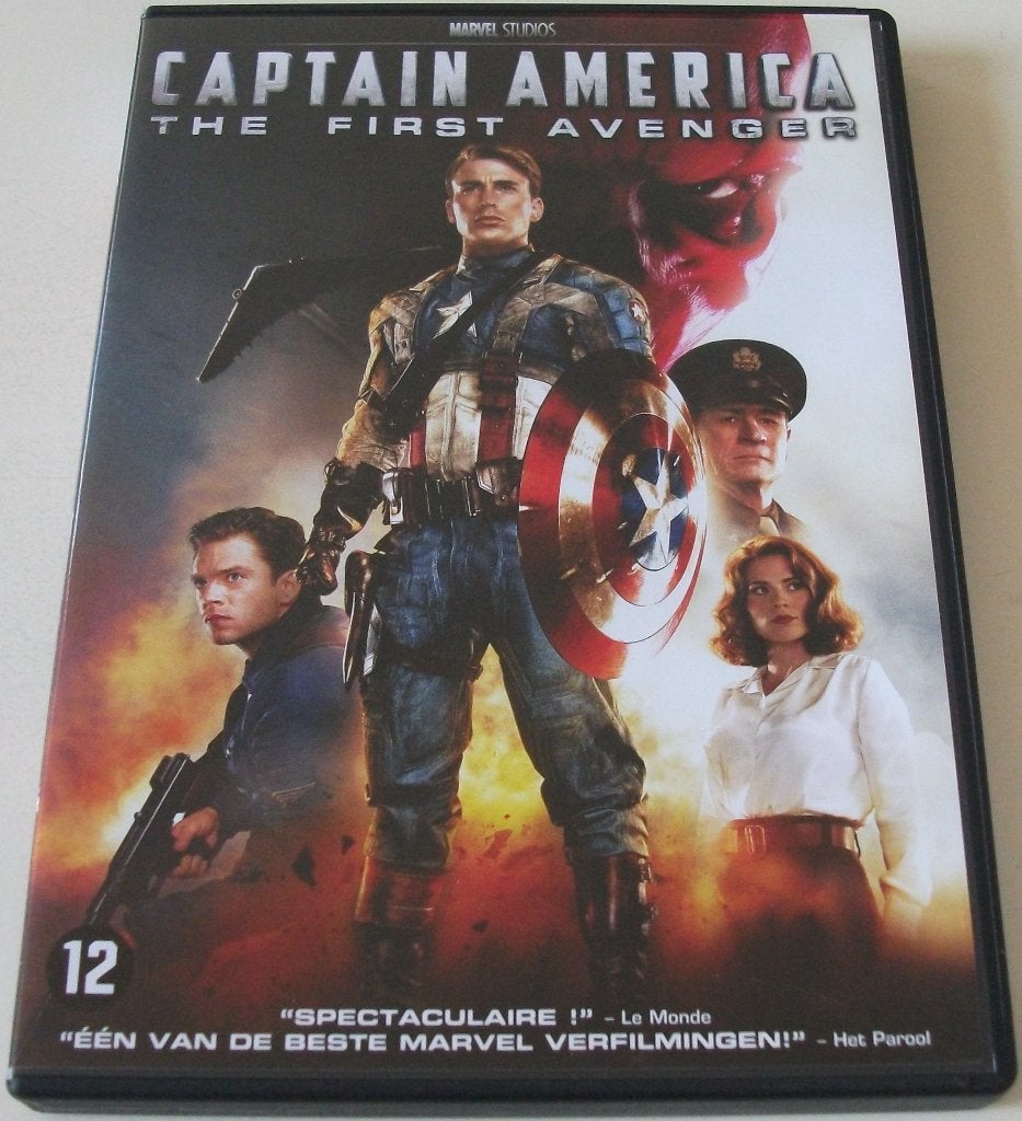 Dvd *** CAPTAIN AMERICA *** The First Avenger Marvel, Nederlands, Actie, Ophalen of Verzenden, Zo goed als nieuw