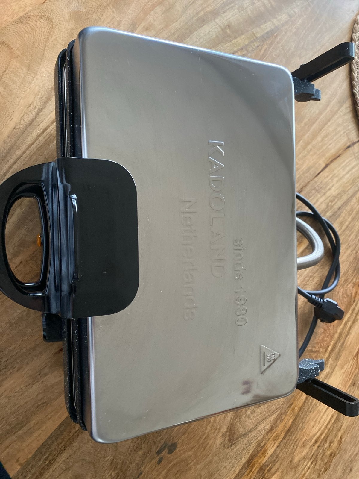 Kadoland tosti-ijzer/grill - Zo goed als nieuw, Ophalen, Zo goed als nieuw