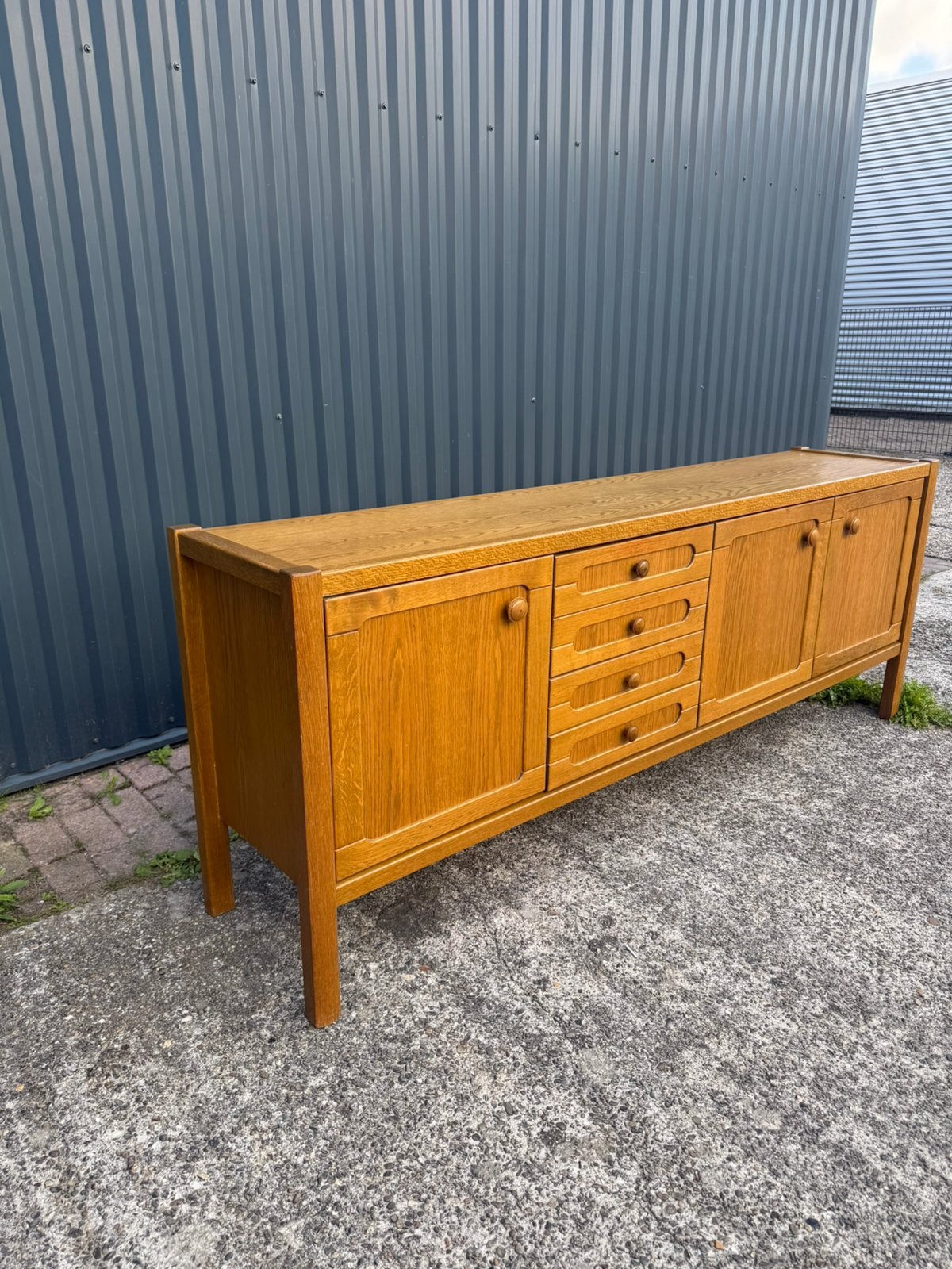 Vintage kast dressoir lowboard tvmeubel, Ophalen, Gebruikt, Z, C