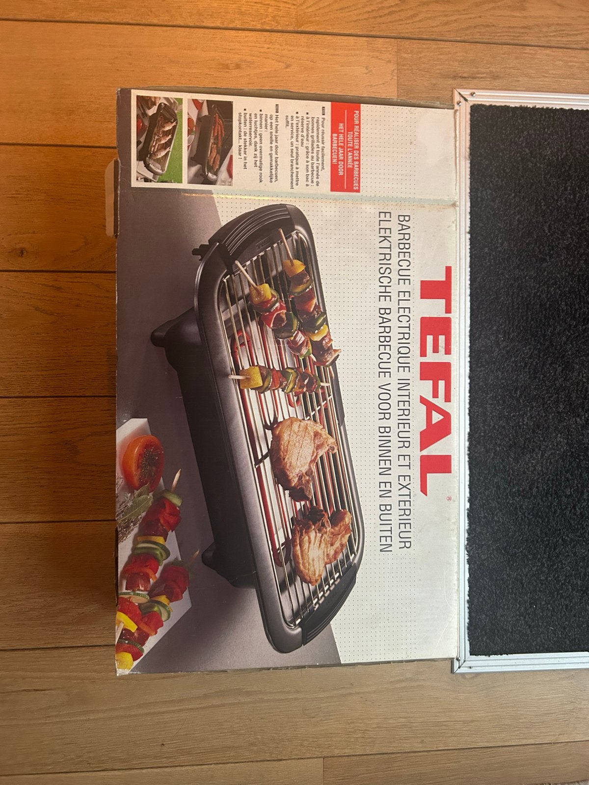 Tefal Elektrische Barbecue voor Binnen en Buiten, Tuin en Terras, Elektrische barbecues, Ophalen of Verzenden, Zo goed als nieuw