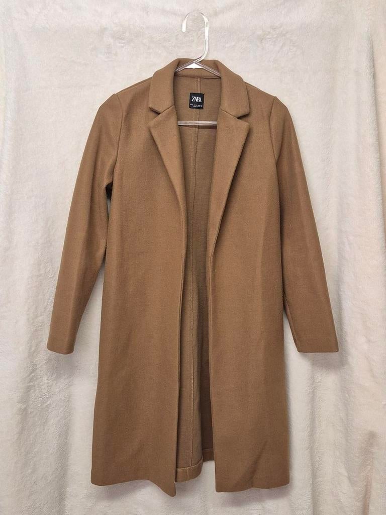 Zara camelkleurige jas maat S, Bruin, Zara, Ophalen of Verzenden, Zo goed als nieuw