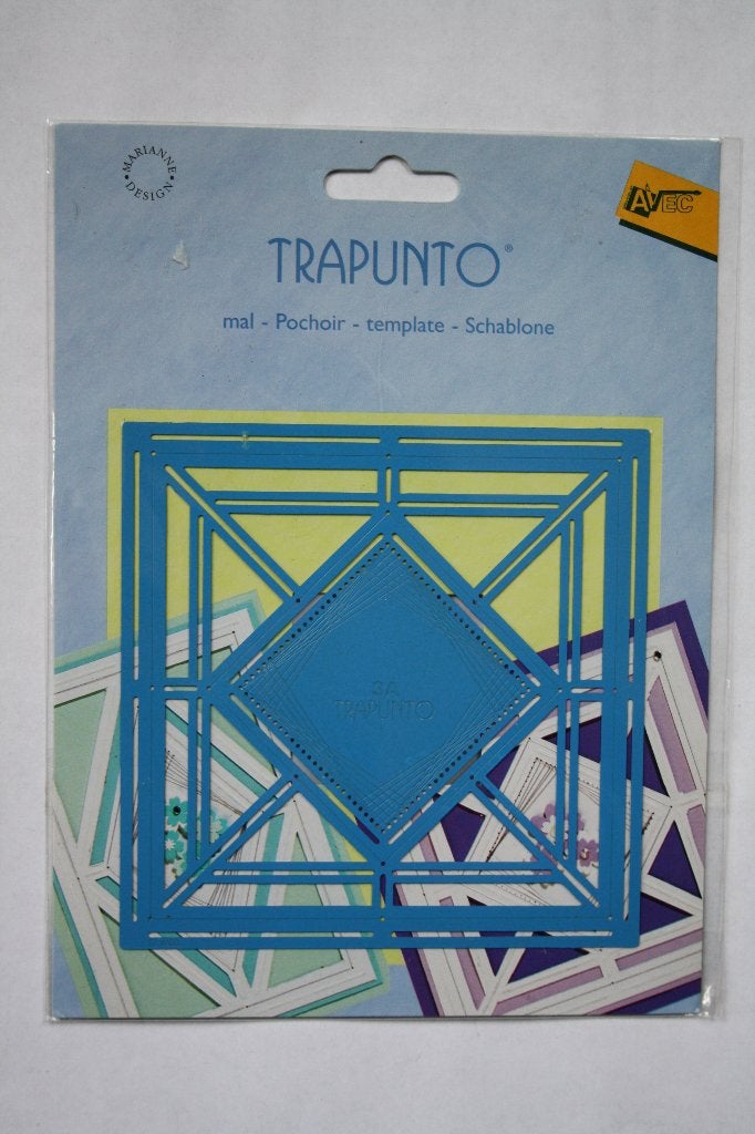 Trapunto snij-borduur mal nr. 3a, Verzenden, Nieuw, Overige thema's, Pons of Mal
