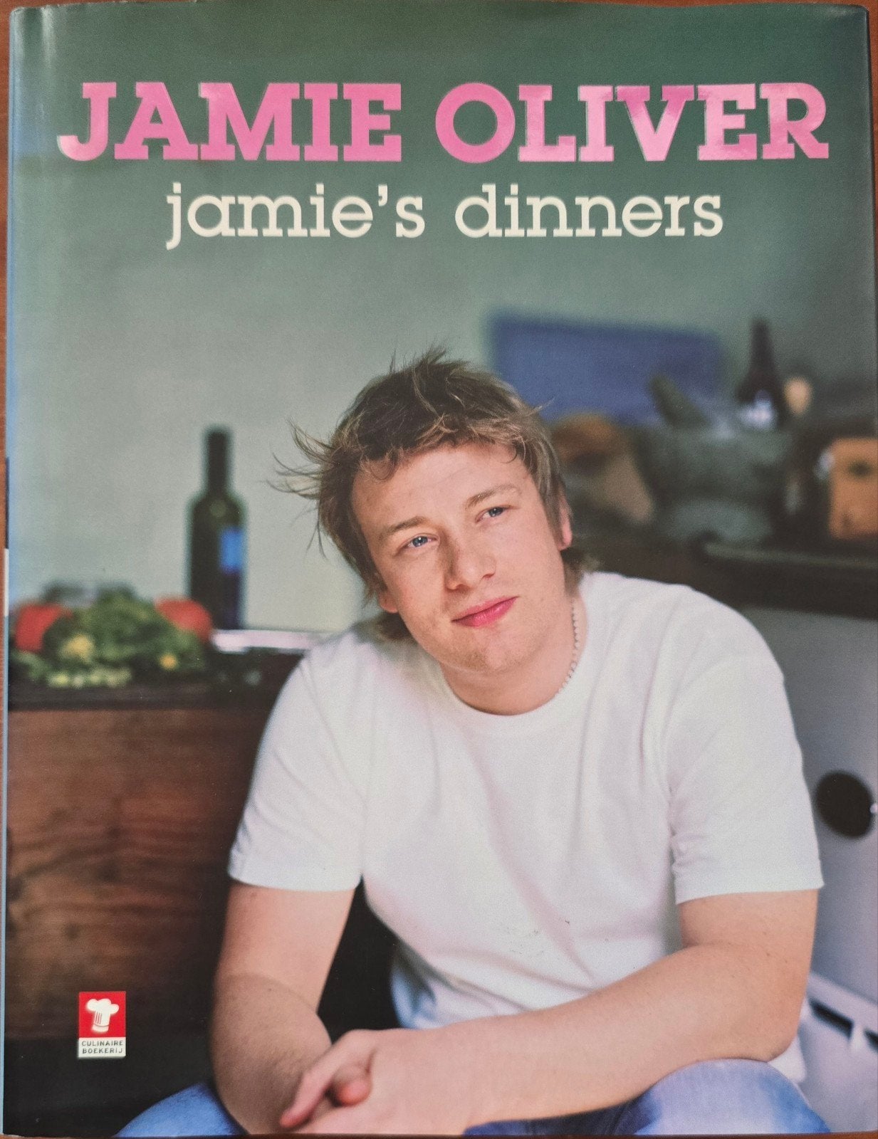Jamie Oliver - Jamie's Dinners Kookboek, Gelezen, Hoofdgerechten, Ophalen of Verzenden, Jamie Oliver