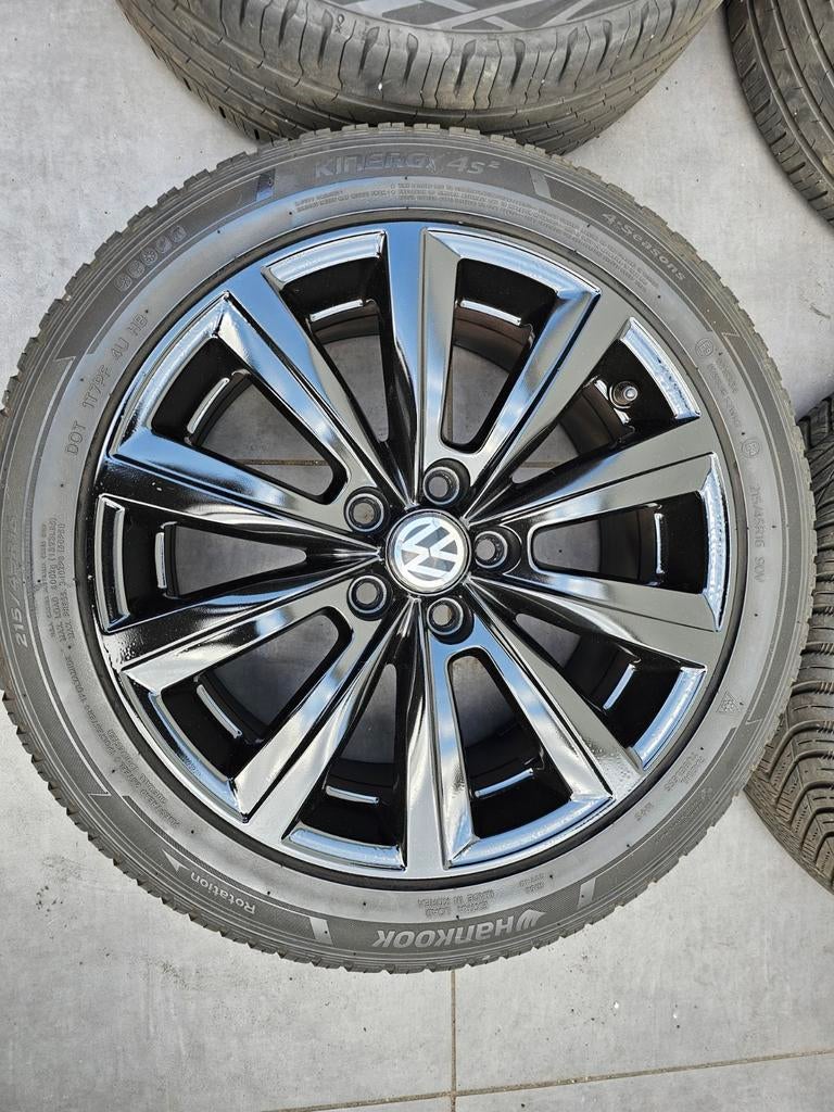Vw. Polo Origineel 16 inch MISTRAL velgen & goede banden, Ophalen of Verzenden