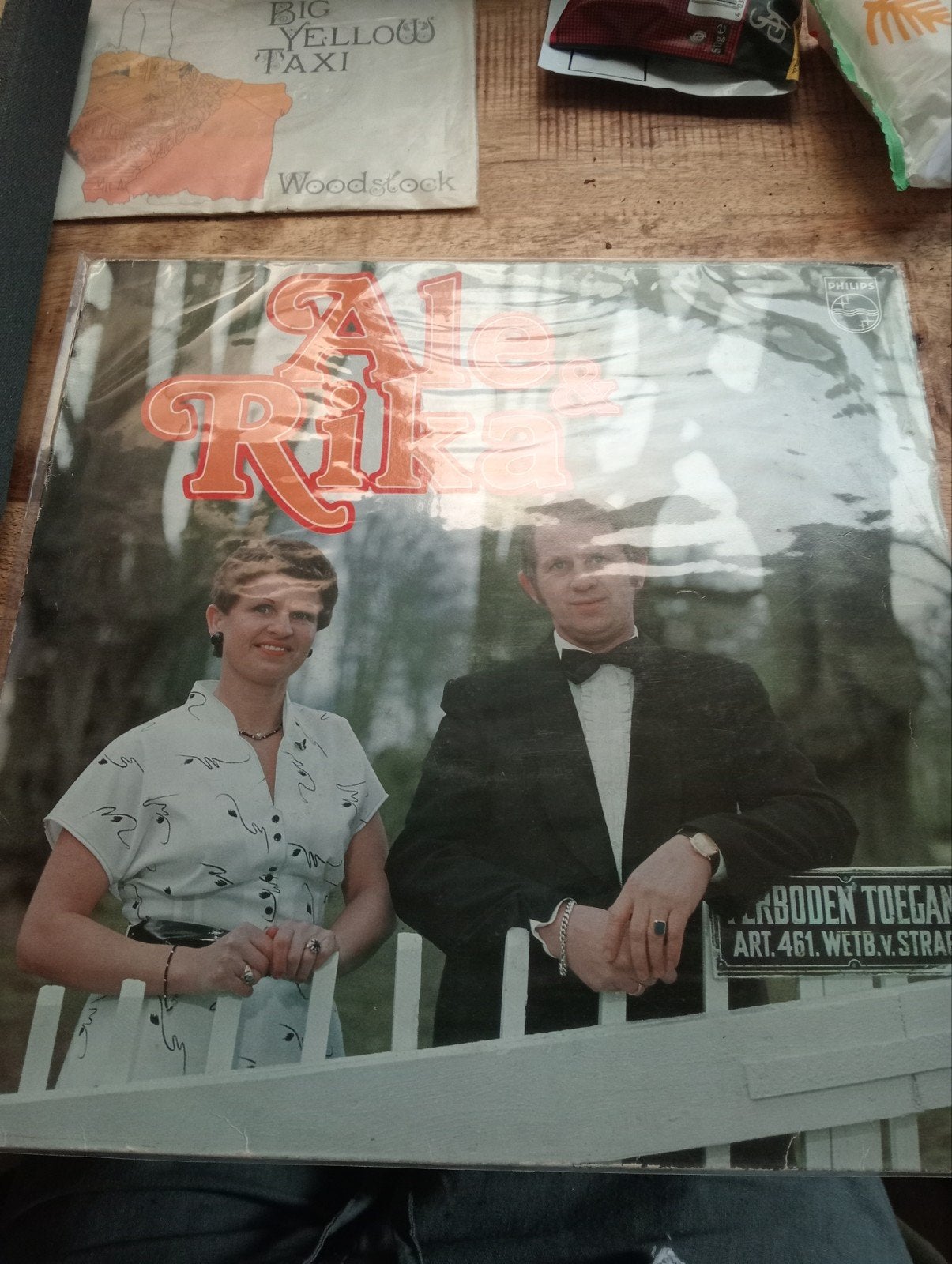 Lp ale & rika, Ophalen of Verzenden, Zo goed als nieuw, Overige formaten, Levenslied of Smartlap