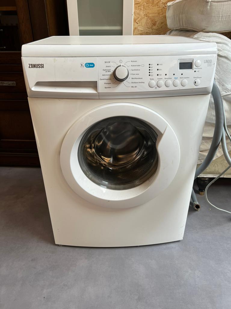 Bij TouT voor 125€, Witgoed en Apparatuur, Wasmachines, Ok, 1200 tot 1600 toeren, Ophalen of Verzenden, Info