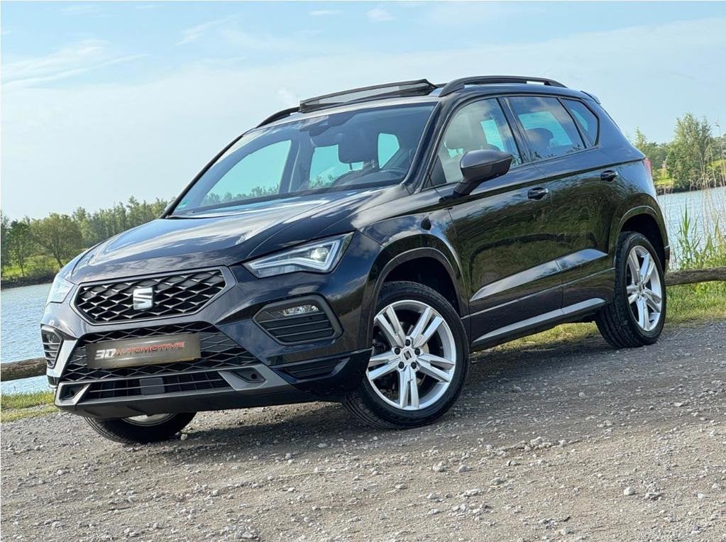 Seat Ateca 1.5TSI FR/Pano/Trekh/Stoelv/Blindspot/Virtual/Dea, Stof, 4 cilinders, Ateca, Zwart