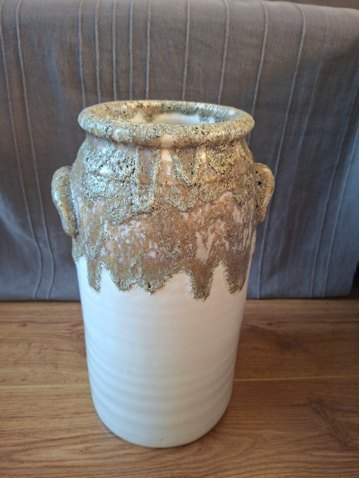 Plantenpot  groot en hoog, Huis en Inrichting, Woonaccessoires | Vazen, Ophalen, Zo goed als nieuw, Steen/keramiek, 33 cm