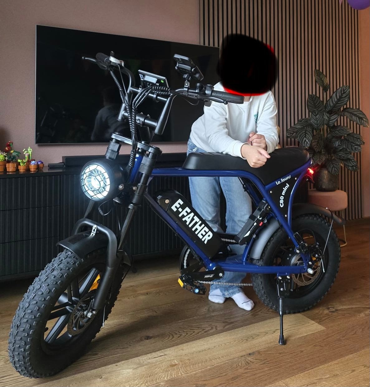 Fatbike C80 Mini Special Edition, Zo goed als nieuw, 59 cm of meer, 30 tot 50 km per accu, Ophalen