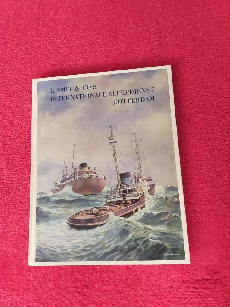 L. Smit & Co's Internationale Sleepdienst Rotterdam Boek, Boeken, Vervoer en Transport, Gelezen, Boot, Ophalen