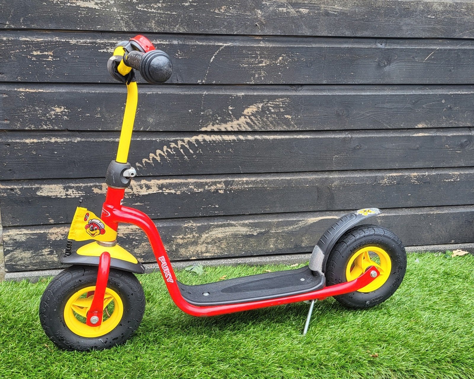 Puky step rood/geel - Zo goed als nieuw, Fietsen en Brommers, Ophalen, Zo goed als nieuw, Gewone step, Puky