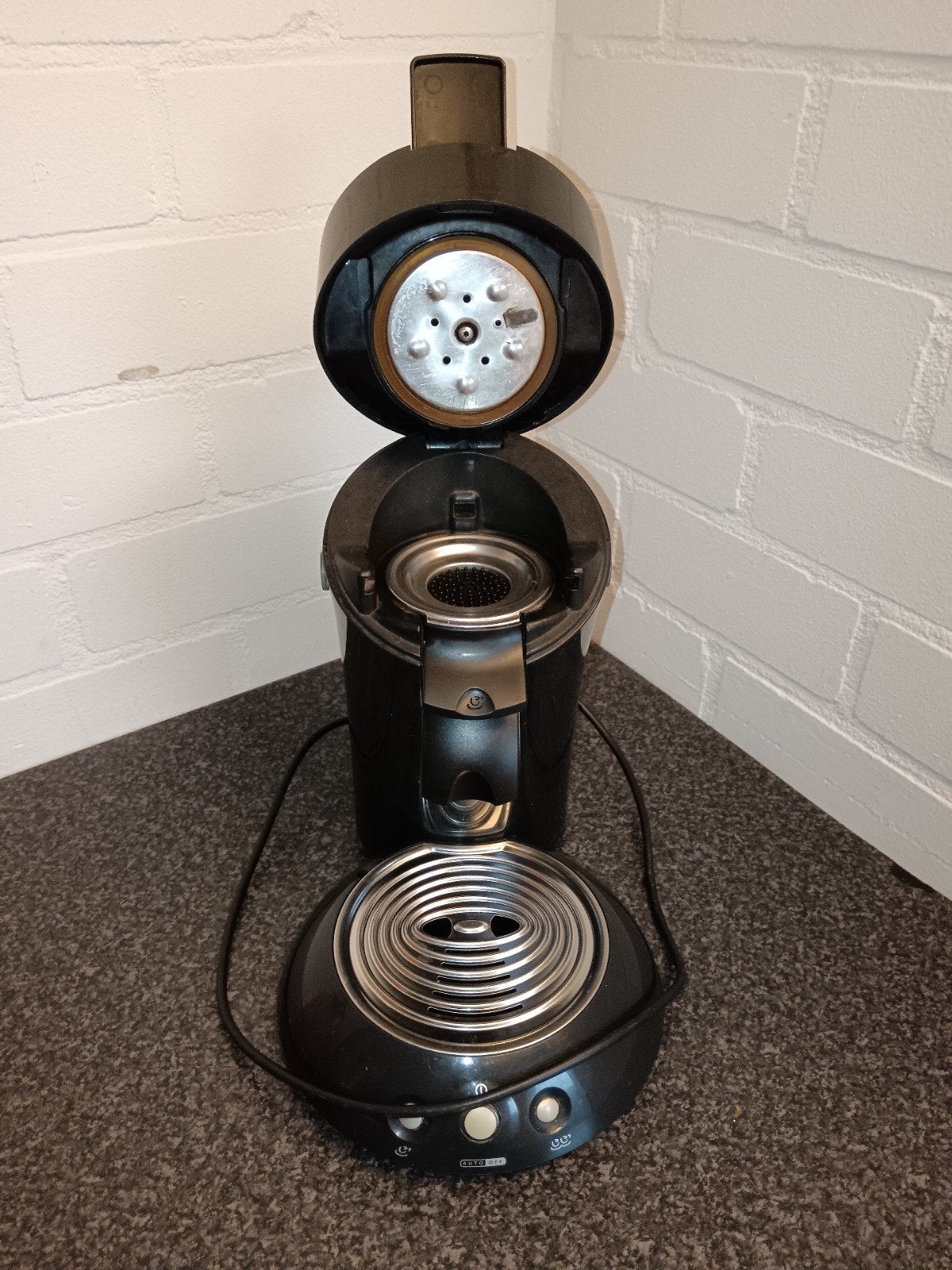 Philips Senseo Original koffiezetapparaat zwart, Gebruikt, Koffiemachine, Ophalen of Verzenden, Koffiepads en cups