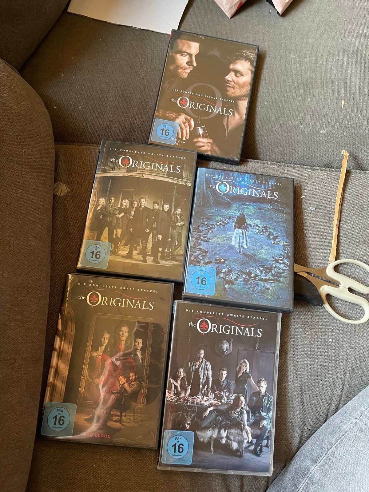 The Originals Complete Serie Seizoen 1-5 DVD Boxset, Cd's en Dvd's, Dvd's | Tv en Series, Vanaf 16 jaar, Nederlands, Drama, Duits