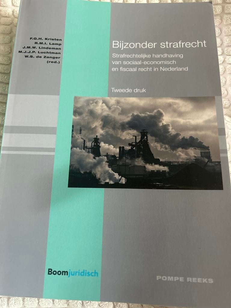 Bijzonder strafrecht, Ophalen of Verzenden, Zo goed als nieuw, Sociale wetenschap