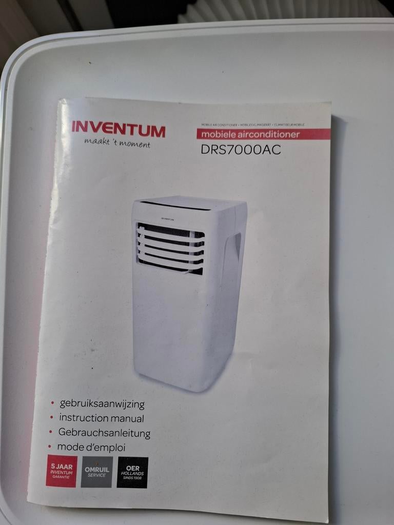 Airco inventum, Ophalen, Minder dan 60 m³, 3 snelheden of meer, Zo goed als nieuw