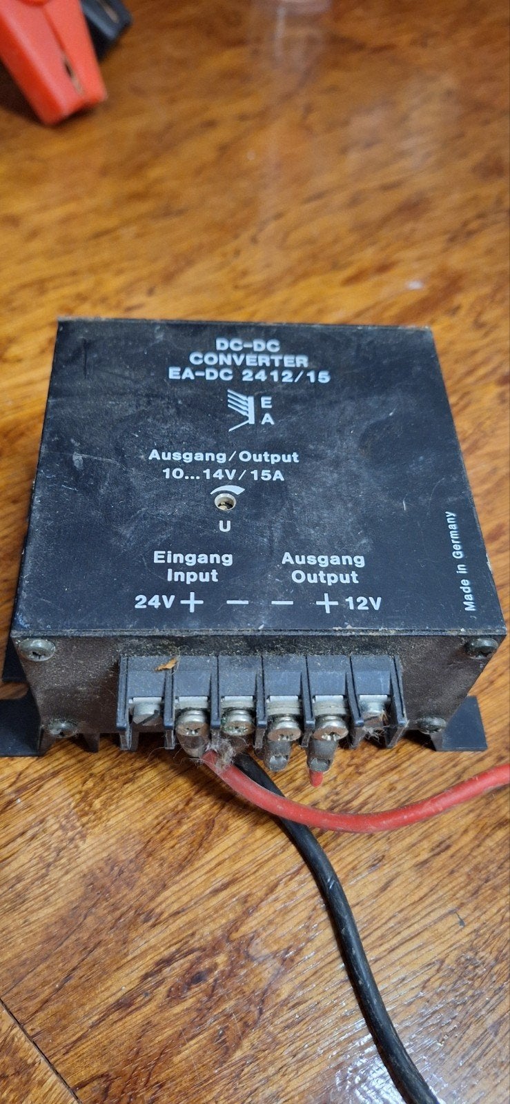 DC-DC Converter EA-DC 2412/15 - 24V naar 12V omvormer, Ophalen of Verzenden