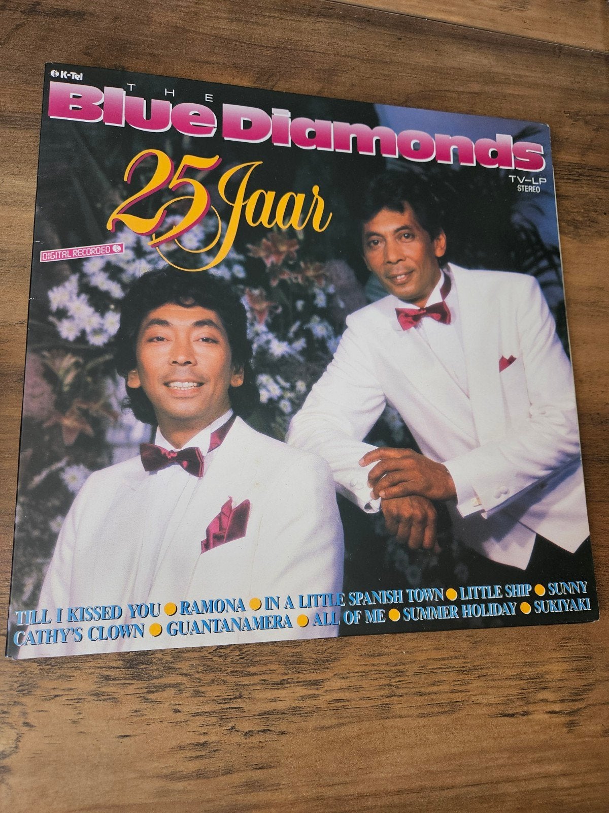 The Blue Diamonds - 25 Jaar (LP), Ophalen of Verzenden, 1980 - 1989, Gebruikt, 12 inch