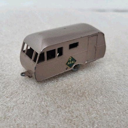 Vintage Matchbox Lesney No. 23 Bluebird Dauphine Caravan, Ophalen of Verzenden, Gebruikt, Overige typen