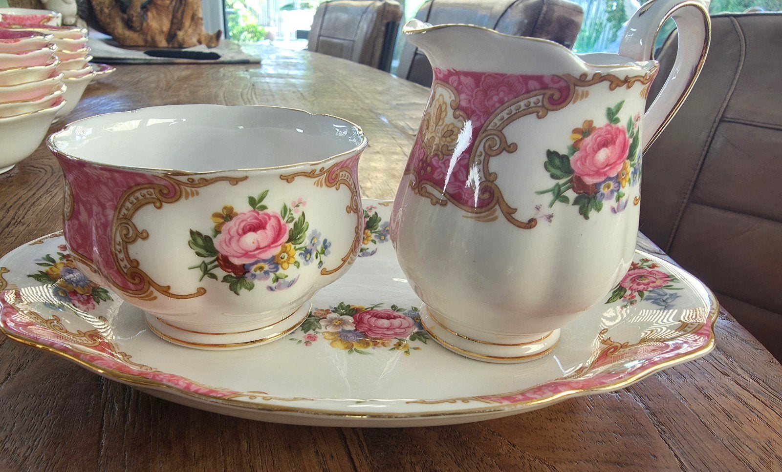 Royal Albert Lady Carlyle Roomstel - 3-delig, Ophalen of Verzenden
