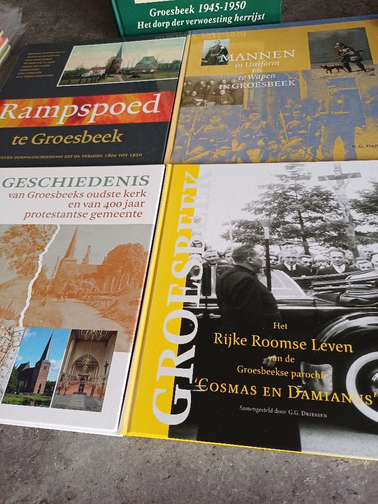 5 mooie boeken over oud GROESBEEK, Ophalen of Verzenden, Zo goed als nieuw